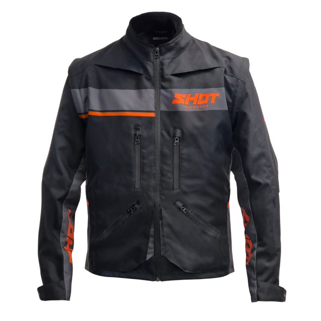 CHAQUETA SHOT CONTACT ASSAULT 2.0 NEGRA/NARANJA