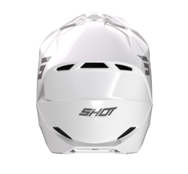 CASCO SHOT FURIOUS SOLID BRILLO BLANCO