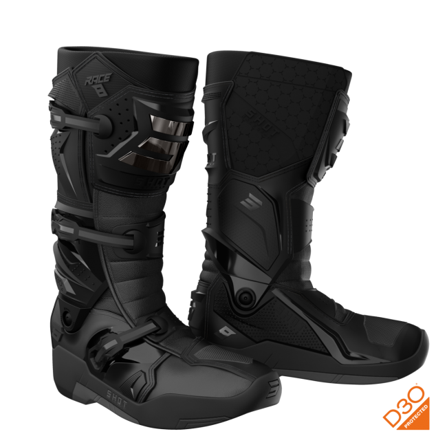 BOTAS SHOT RACE 8 NEGRO