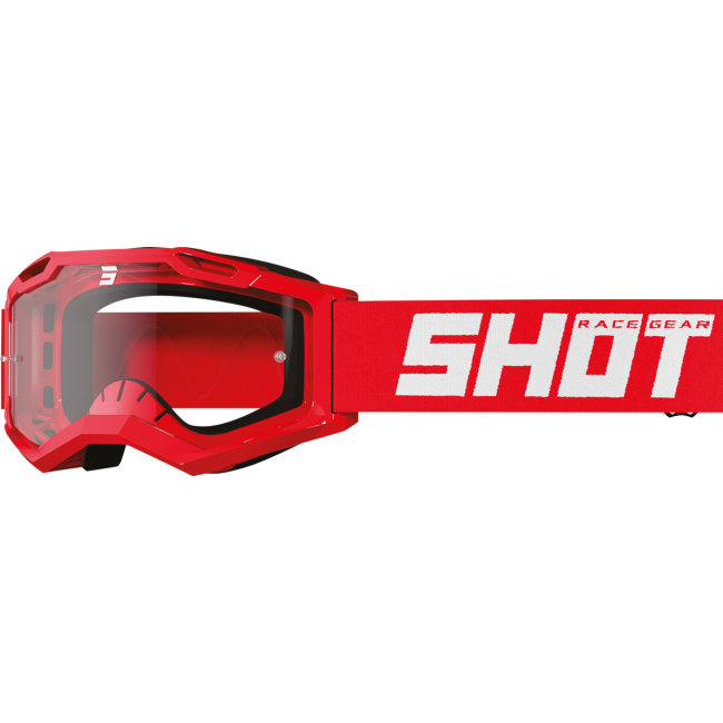 GAFAS  SHOT ASSAULT 2.0 SOLID ROJO