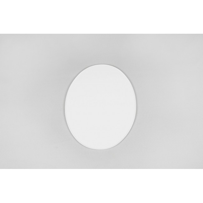 PLACA OVALADA UFO UNIVERSAL DESDE 1970 BLANCO