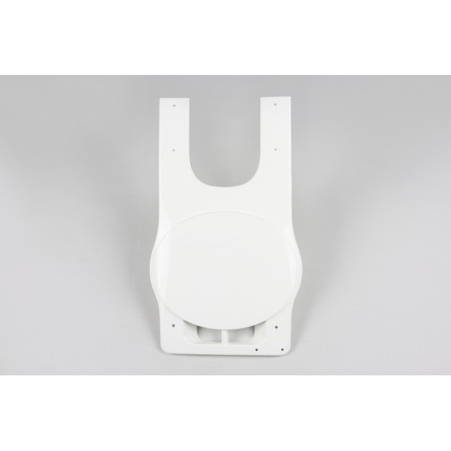 MATRÍCULA FRONTAL UFO CON PORTACABLES BETA 250/500 79/82 BETA 125 79/80 BLANCO