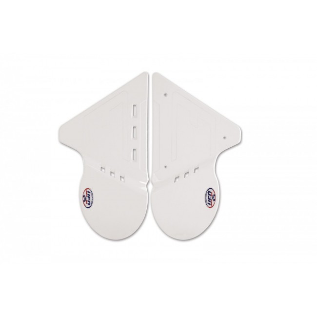 PANELES LATERALES UFO FANTIC 50CC/75CC 79/81 BLANCO