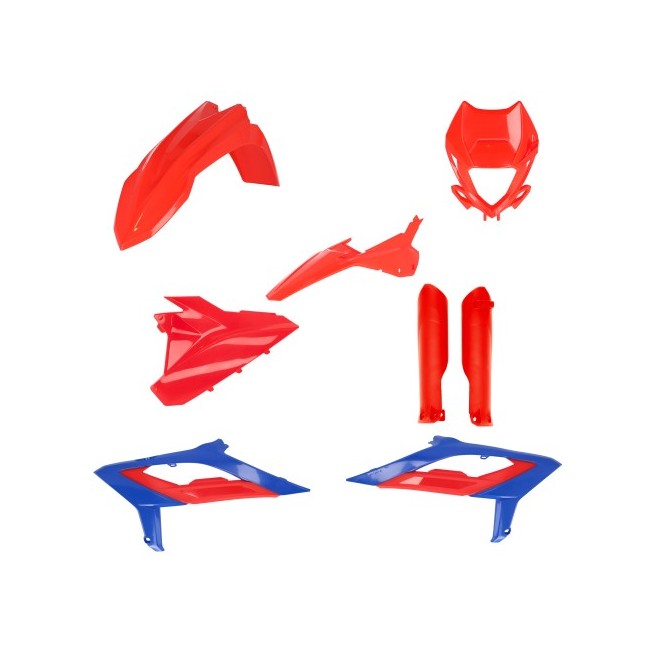 FULL KIT ACERBIS BETA RR 2T/4T 2023 ROJO/AZUL