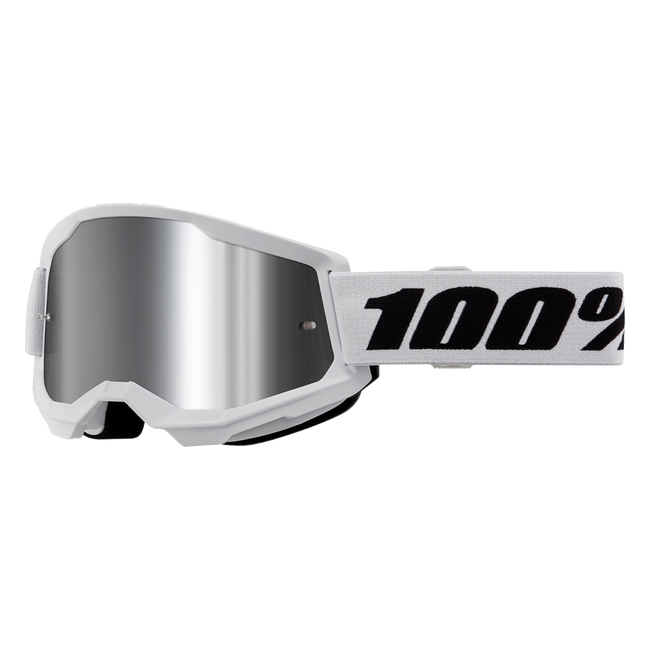 GAFAS 100% STRATA 2 BLANCO ESPEJO