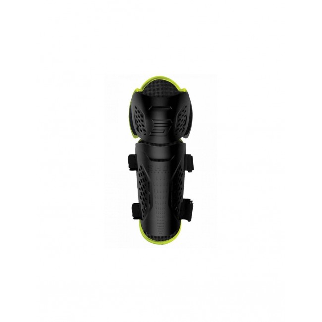 RODILLERAS SHOT OPTIMAL 2.0 NEGRAS/AMARILLO NEON