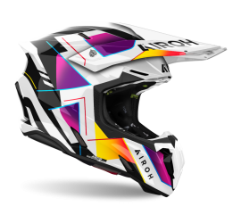 CASCO AIROH TWIST 3 RAINBOW BRILLANTE