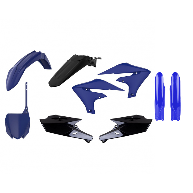 FULL KIT PLASTICOS POLISPORT YAMAHA YZF 250/450 19/23 AZUL/NEGRO