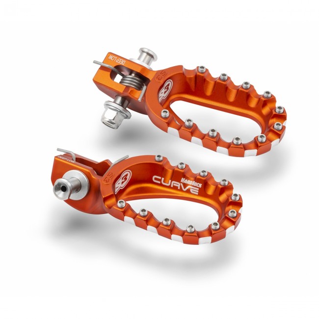 JUEGO DE ESTRIBERAS S3 POSICIÓN BAJA KTM 17/23 NARANJA