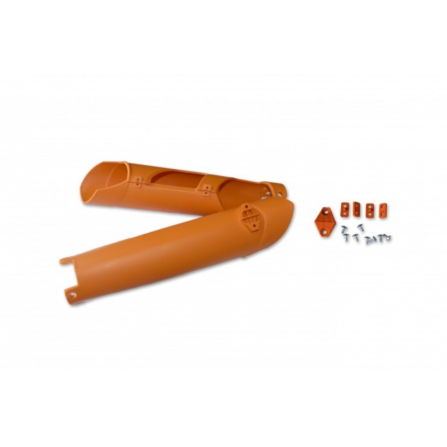 PROTECTOR DE HORQUILLA UFO KTM SX 07/14 EXC 08/15 NARANJA