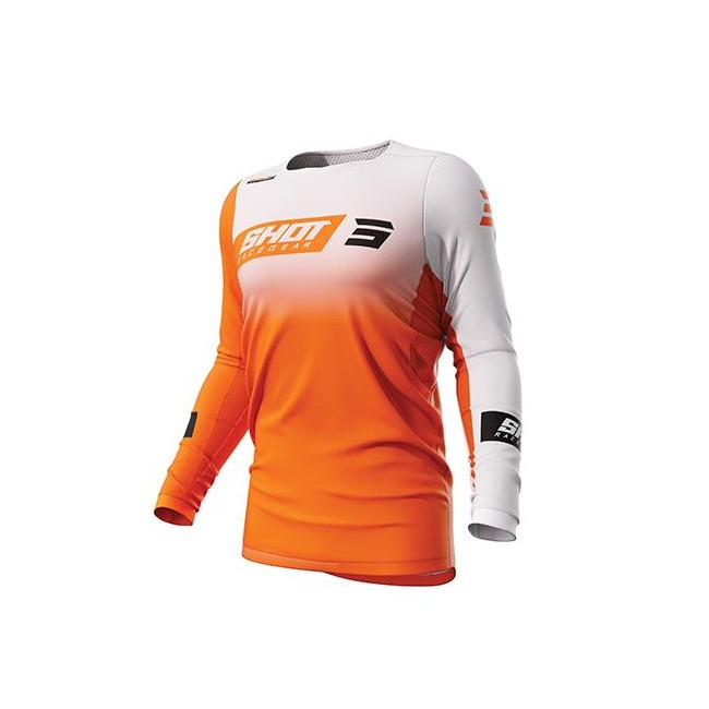 CAMISETA SHOT CONTACT SCOPE NARANJA