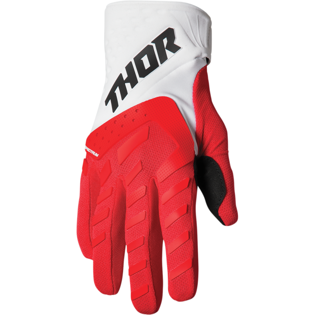 GUANTES THOR SPECTRUM JUNIOR ROJO/BLANCO