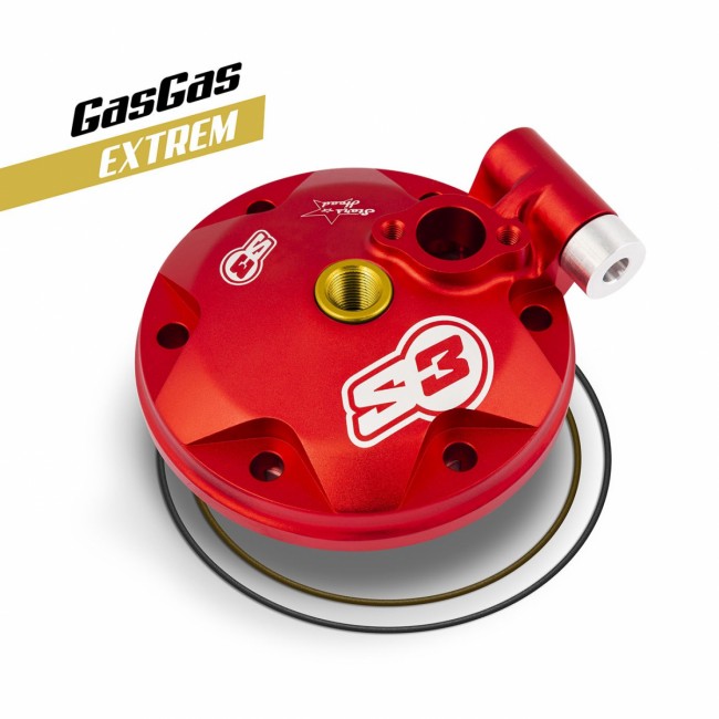 KIT CULATA S3 GAS GAS EXTREME ENDURO EC 300 98/17 ROJO