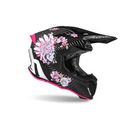 CASCO AIROH TWIST 2.0 MAD NEGRO/ROSA/BLANCO MATE