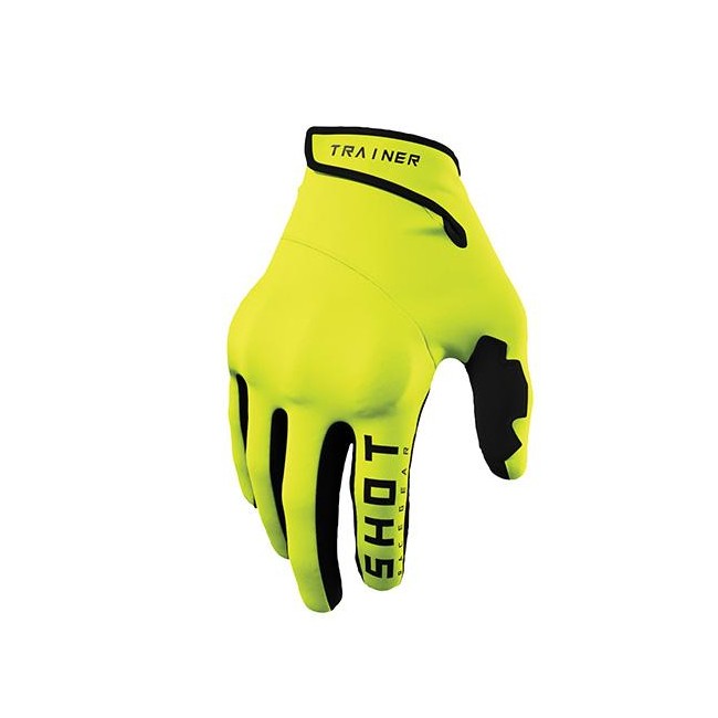 GUANTES SHOT TRAINER CE AMARILLO NEÓN
