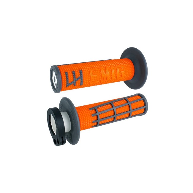PUÑOS ODI EMIG 2.0 V2 LOCK-ON NARANJA FLUOR