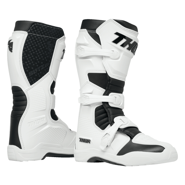 BOTAS THOR BLITZ XR MX BLANCO-NEGRO