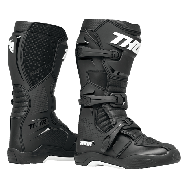 BOTAS THOR BLITZ XR MX NEGRO-BLANCO