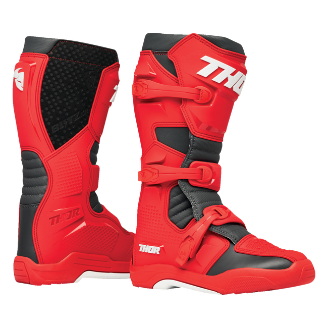 BOTAS THOR BLITZ XR MX ROJO-NEGRO