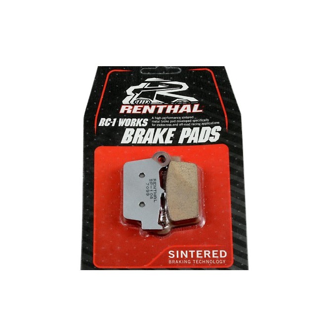 PASTILLAS TRASERAS RENTHAL SINTERIZADAS  PARA KAWASAKI