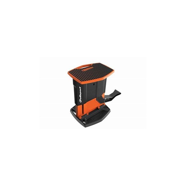 CABALLETE LIFT BIKE STAND NARANJA-NEGRO