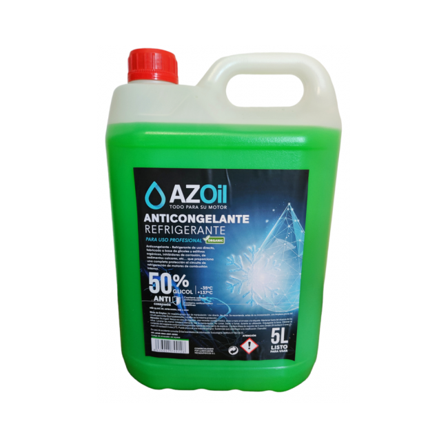 ANTICONGELANTE AZOIL  50% 5L