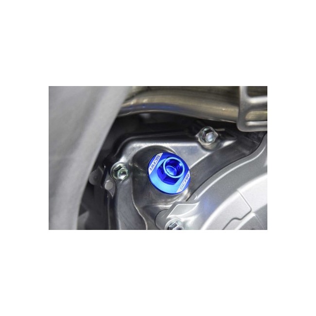 TAPON DE LLENADO DE ACEITE SCAR HUSABERG/HUSQVARNA TC/FC50/65/85/125/250 AZUL