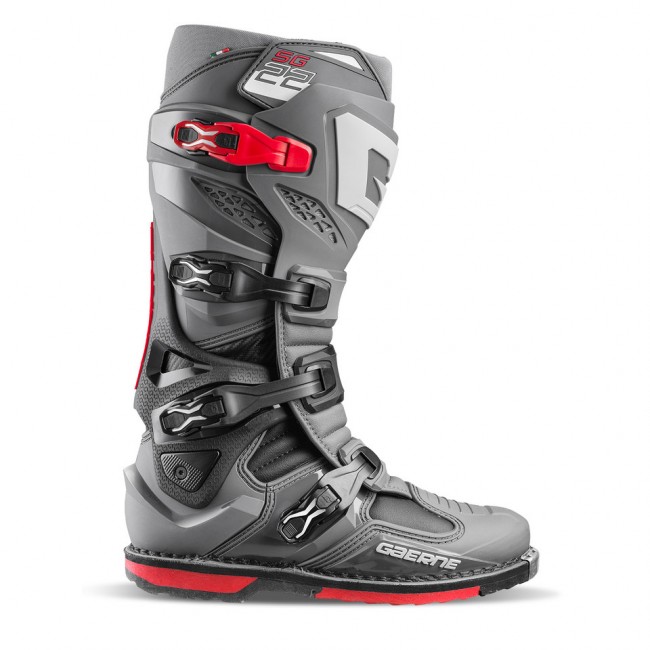 BOTA GAERNE SG22 NEGRO-ROJO