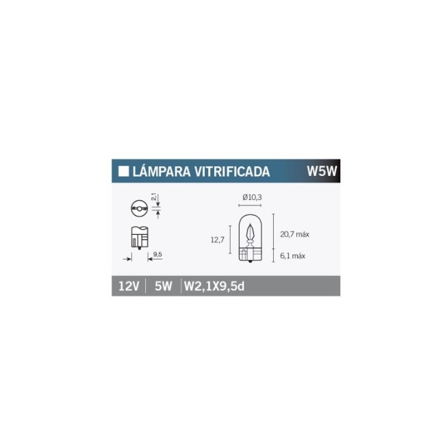 LAMPARA CUNA 12V 5W