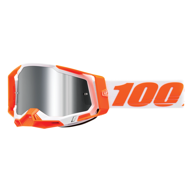 GAFAS 100% RACECRAFT 2 NARANJA-BLANCO