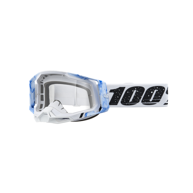 GAFAS RACECRAFT 2 BLANCO-AZUL CLARITO