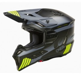 CASCO O´NEAL EX-SRS HITCH NEGRO/GRIS/AMARILLO FLUORESCENTE