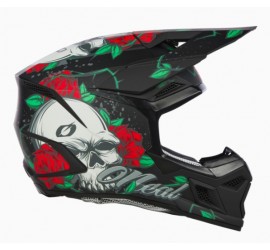 CASCO O´NEAL 3SRS MELANCIA NEGRO/MULTI