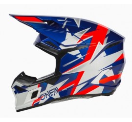CASCO O´NEAL 3SRS RIDE AZUL/BLANCO/ROJO