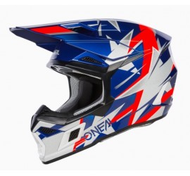 CASCO O´NEAL 3SRS RIDE AZUL/BLANCO/ROJO