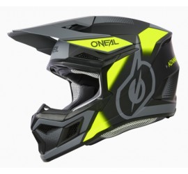 CASCO O´NEAL 3SRS VISION NEGRO/AMARILLO FLUORESCENTE/GRIS