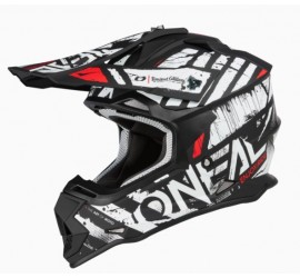 CASCO O´NEAL 2SRS GLITCH NEGRO/BLANCO