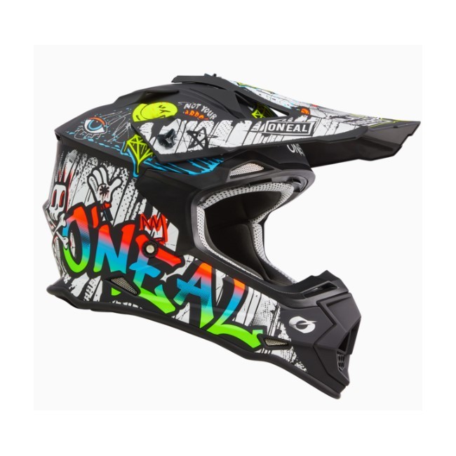 CASCO O´NEAL 2SRS RANCID NEGRO/BLANCO