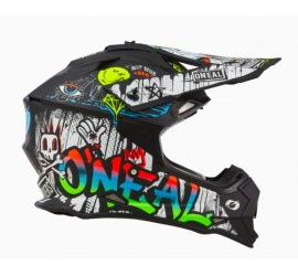 CASCO O´NEAL 2SRS RANCID NEGRO/BLANCO