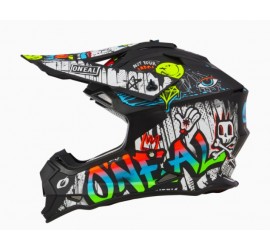 CASCO O´NEAL 2SRS RANCID NEGRO/BLANCO