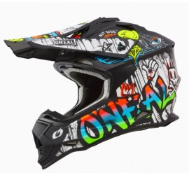 CASCO O´NEAL 2SRS RANCID NEGRO/BLANCO