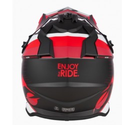 CASCO O NEAL 2SRS SPYDE NEGRO/ROJO/BLANCO