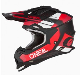 CASCO O NEAL 2SRS SPYDE NEGRO/ROJO/BLANCO