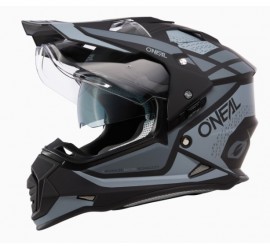 CASCO O´NEAL SIERRA NEGRO/GRIS