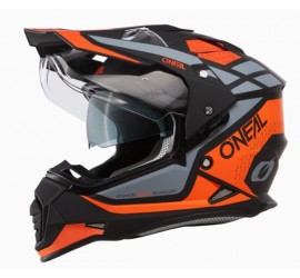 CASCO O NEAL SIERRA R NARANJA/NEGRO/GRIS