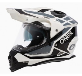 CASCO O´NEAL SIERRA R BLANCO/NEGRO/GRIS