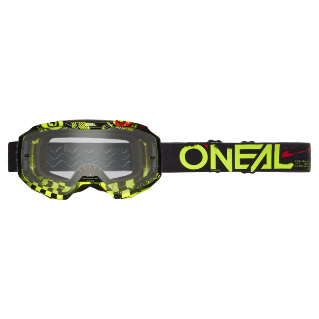 GAFAS NEGRO-AMARIILLO FLUOR