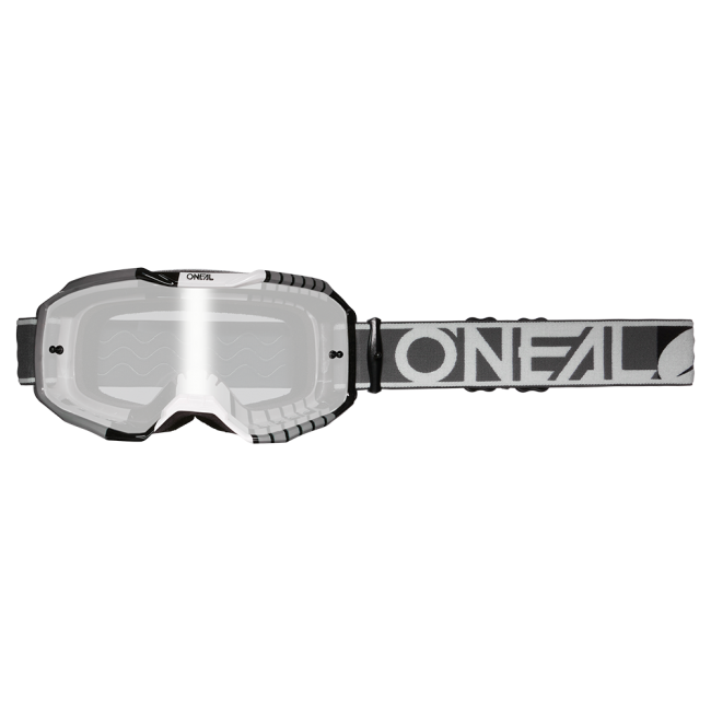 GAFAS B10 GOOGLE NEGRO-BLANCO-GRIS ESPEJO PLATA
