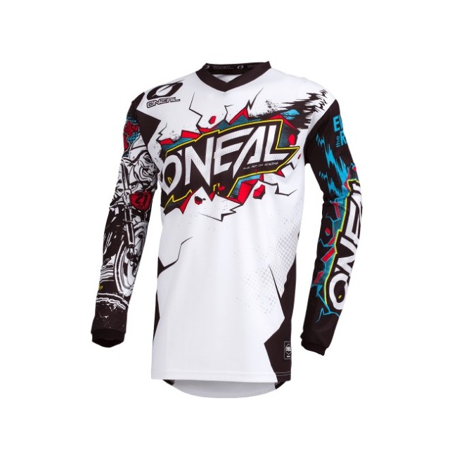 CAMISETA O´NEAL ELEMENT JUNIOR JERSEY VILLAIN BLANCO