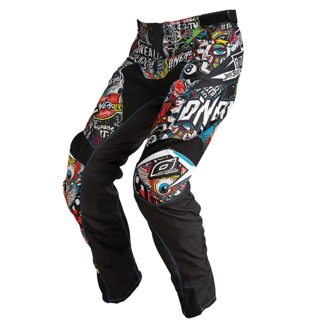 PANTALON MAYHEM CRANK NEGRO/MULTI